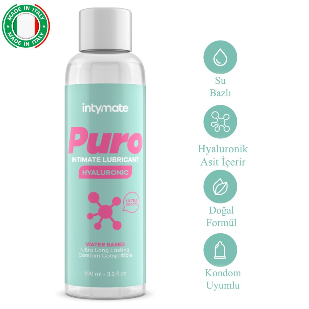 İntimateline Puro Hyaluronic 100 ml Kayganlaştırıcı Jel
