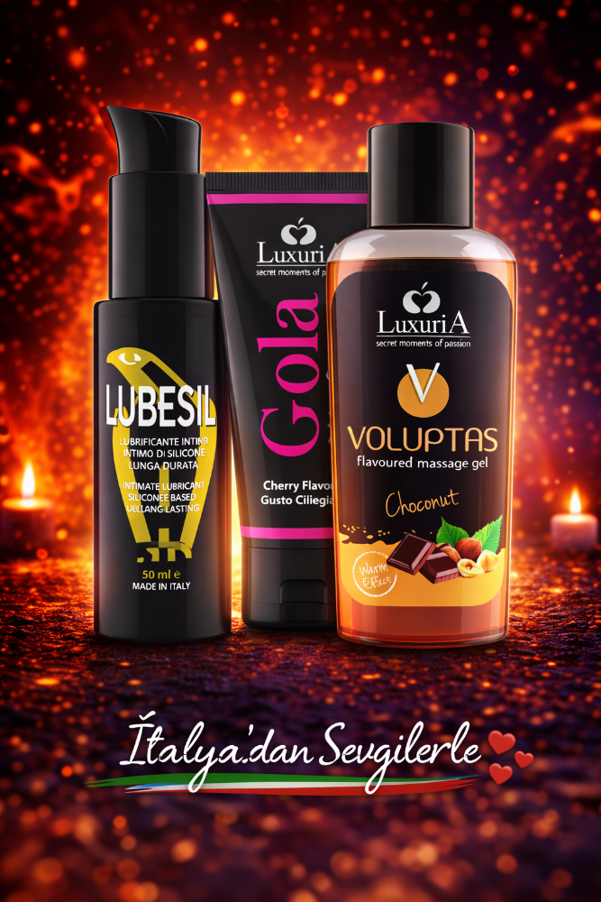 İntimateline Sweet Temptation Deluxe Kayganlaştırıcı Jel Seti