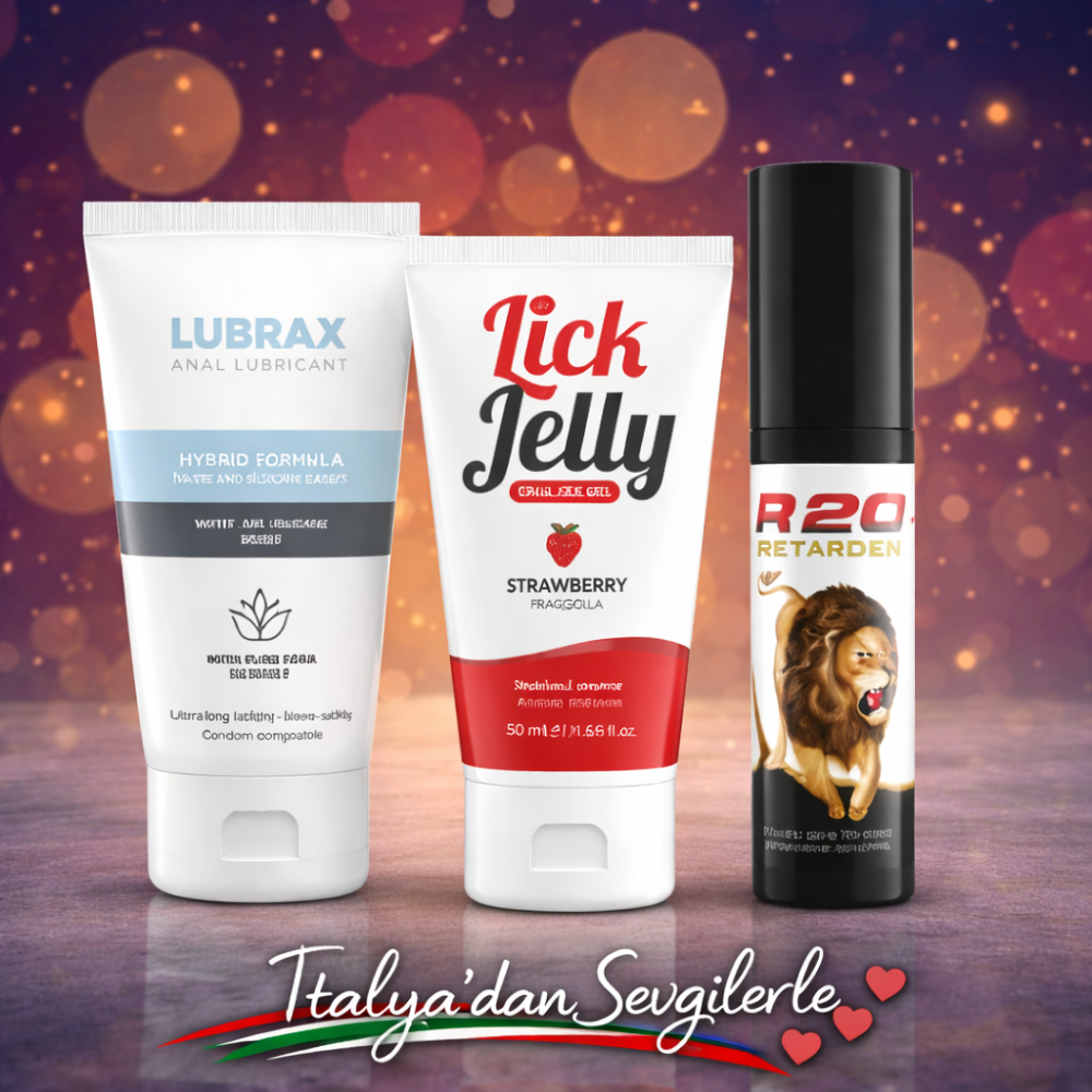 İntimateline Ultimate Control & Pleasure Kayganlaştırıcı ve Sprey Seti