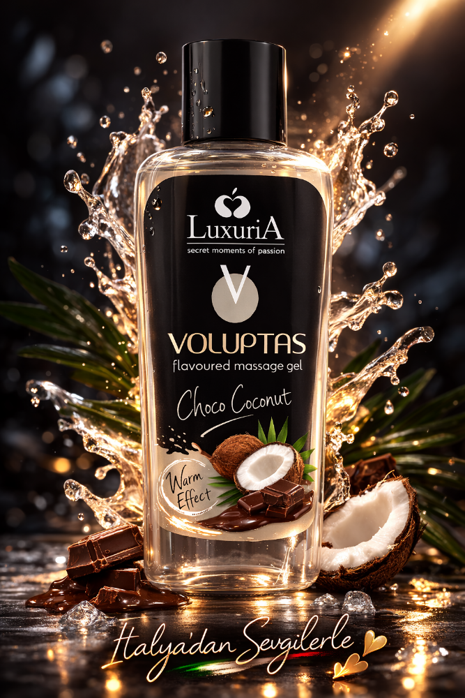 İntimateline Voluptas H.Cevizi - Çikolata Aromalı Isıtıcı 100 Ml Masaj Jeli