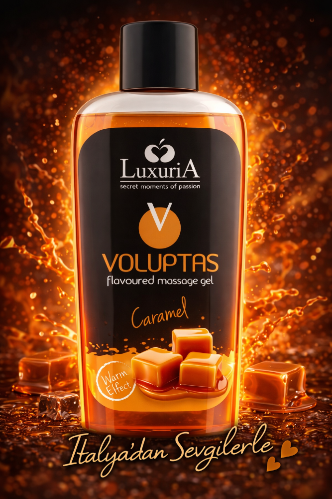 İntimateline Voluptas Karamel Aromalı Isıtıcı 100 Ml Masaj Jeli 