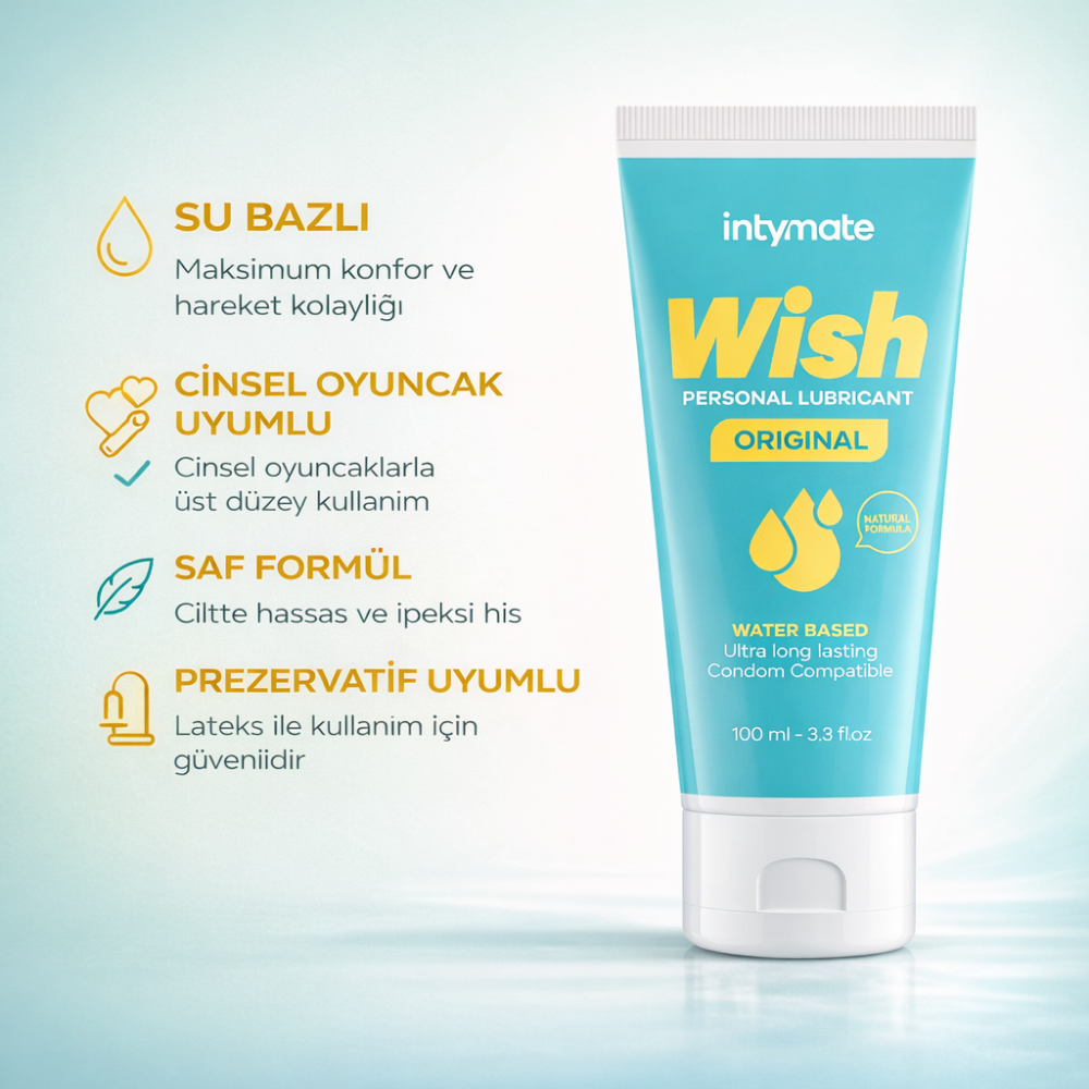 İntimateline Wish Original 100 Ml Kayganlaştırıcı Jel 