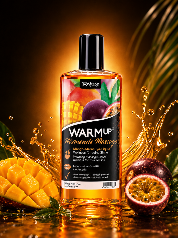 Joy Division Warm Up Mango+Maracuya Aromalı Isıtıcı Masaj Jeli 150 Ml 