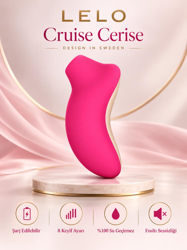 Lelo Cruise Cerise Klitoris Uyarıcı Masaj Vibratörü