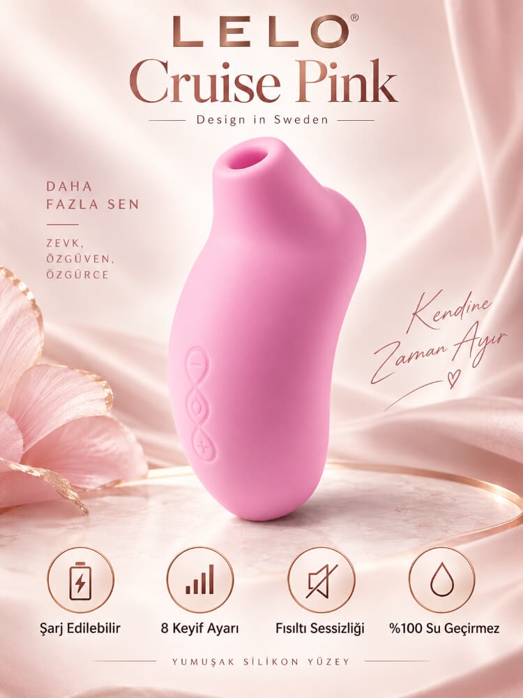 Lelo Cruise Pink Klitoris Uyarıcı Masaj Vibratörü