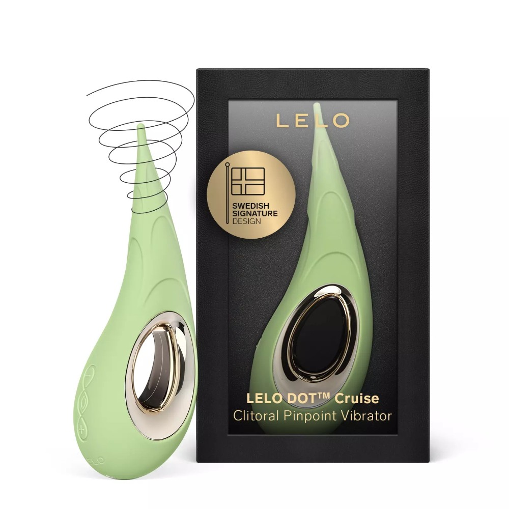 Lelo Dot Cruise Pistachio Cream Premium Hareketli Mini Vibratör