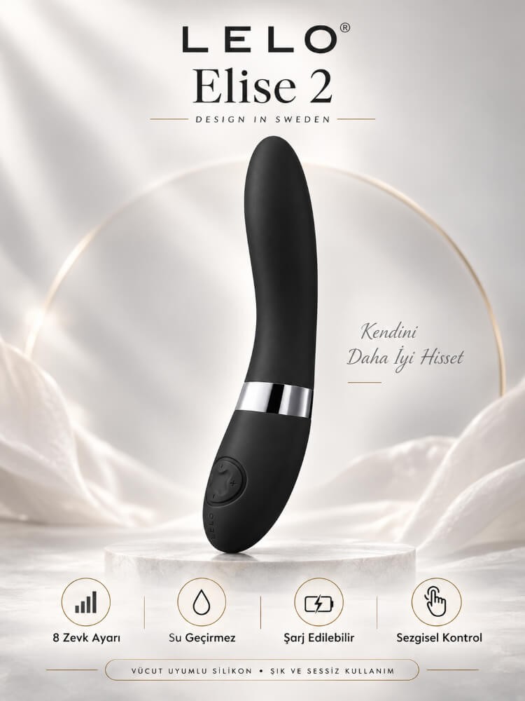 Lelo Elise 2 Black G-Bölgesi Özel Lüks Vibratör