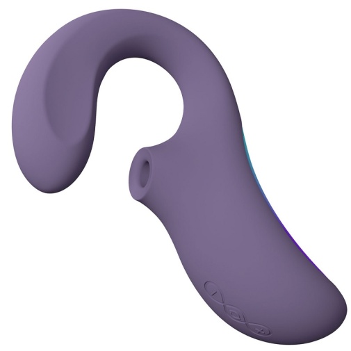 Lelo Enigma Wave Cyber Mor Klitoris Uyarıcı Siyah Vibratör (KUTU HASARLI)