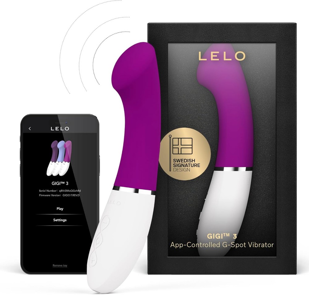 Lelo Gigi 3 Telefon Kontrollü Deep Rose G Bölgesi Uyarıcı Vibratör