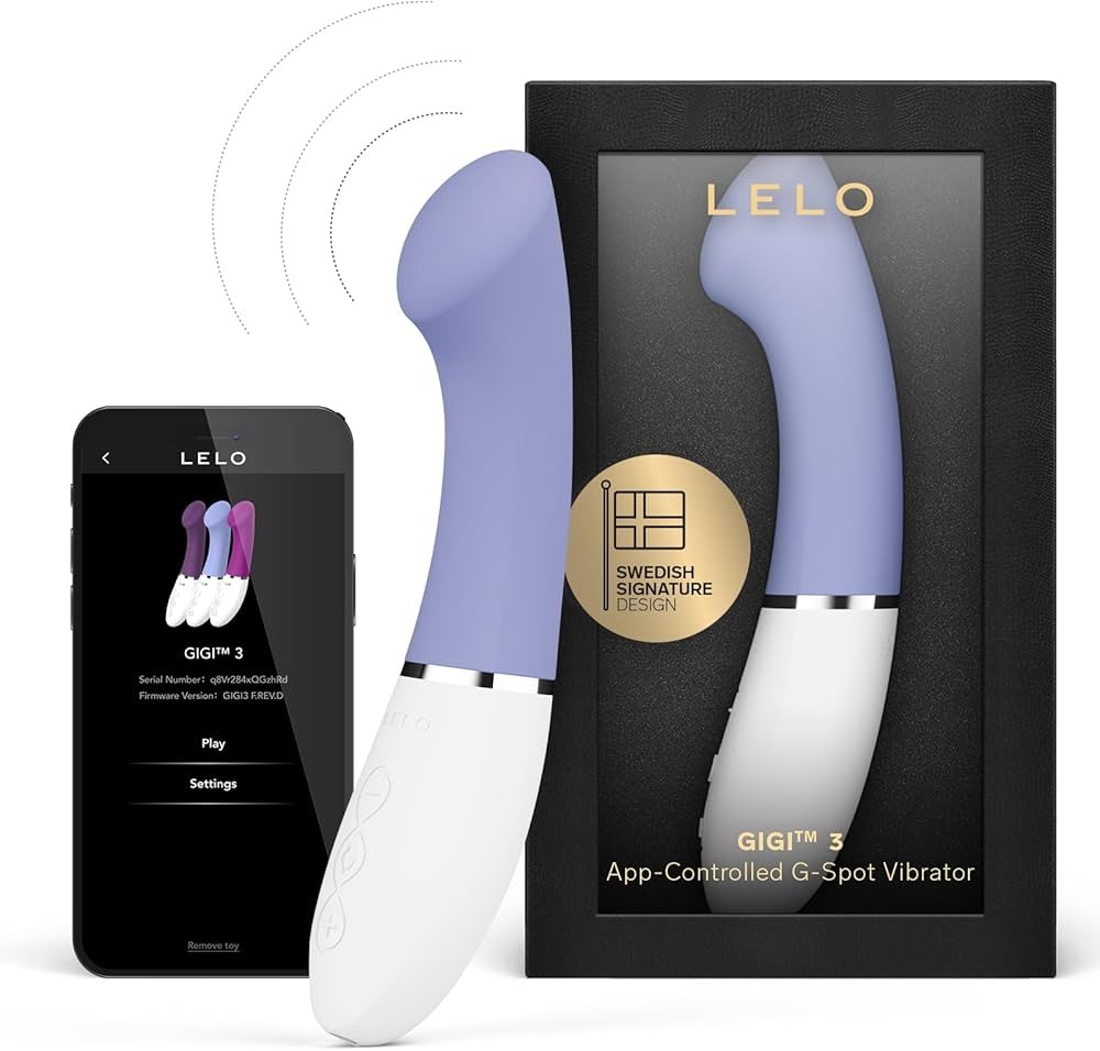 Lelo Gigi 3 Telefon Kontrollü Powder Blue G Bölgesi Uyarıcı Vibratör