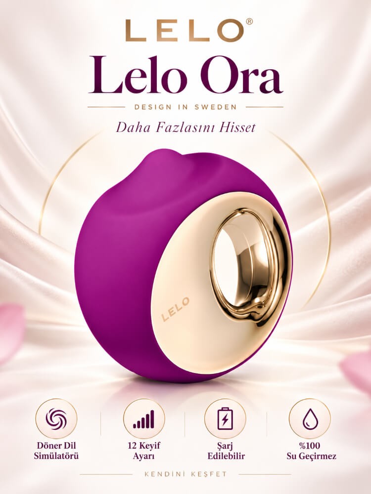 Lelo Ora 3 Deep Rose Teknolojik Oral Zevk Vibratörü	