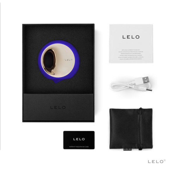 Lelo Ora 3 Midnight Blue Teknolojik Oral Zevk Vibratörü