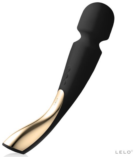 Lelo Smart Wand 2 Black Akıllı Sensörlü Çok Yönlü Büyük Boy Masaj Aleti (KUTU HASARLI)