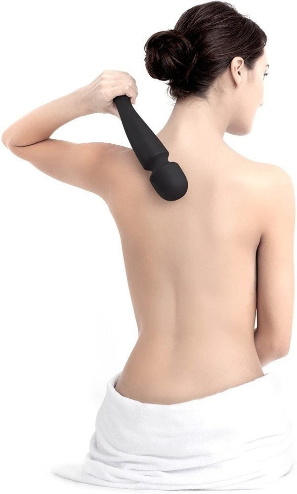 Lelo Smart Wand 2 Black Akıllı Sensörlü Çok Yönlü Büyük Boy Masaj Aleti (KUTU HASARLI)