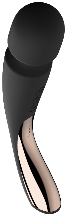Lelo Smart Wand 2 Medium Black Orta Boy Çok Güçlü Masaj Aleti(KUTU HASARLI)