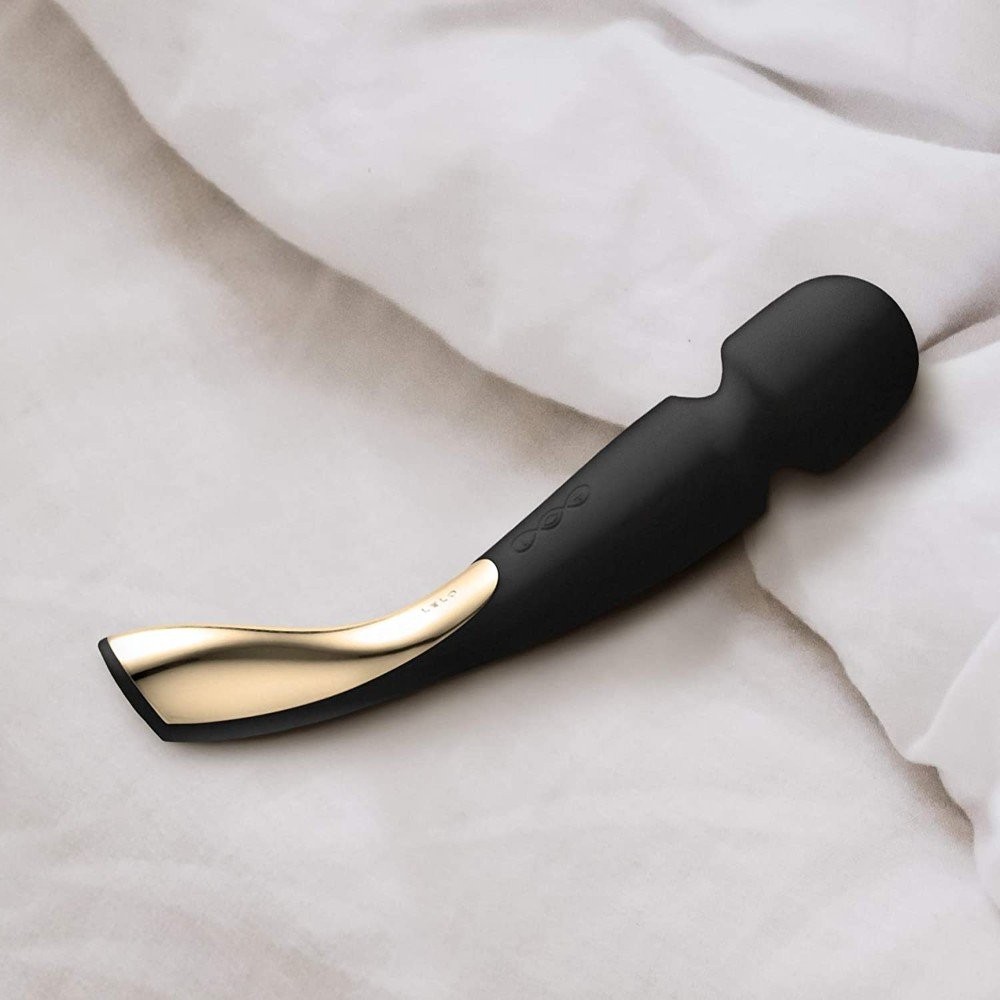 Lelo Smart Wand 2 Medium Black Orta Boy Çok Güçlü Masaj Aleti(KUTU HASARLI)