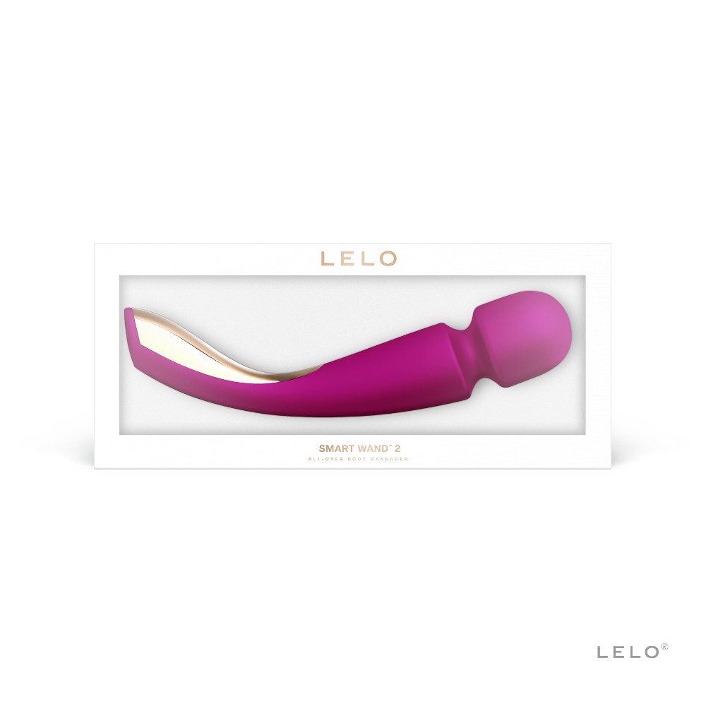 Lelo Smart Wand 2 Medium Deep Rose Orta Boy Çok Güçlü Masaj Aleti