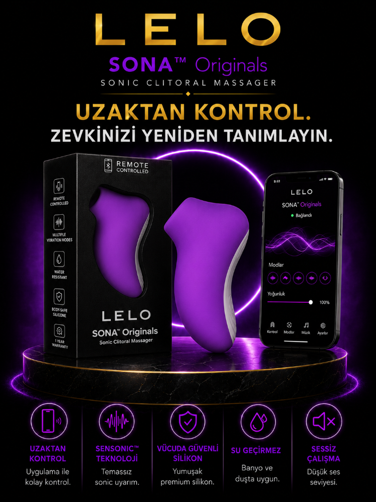 LELO SONA Originals Bluetooth Kontrollü Klitoral Masaj Aleti