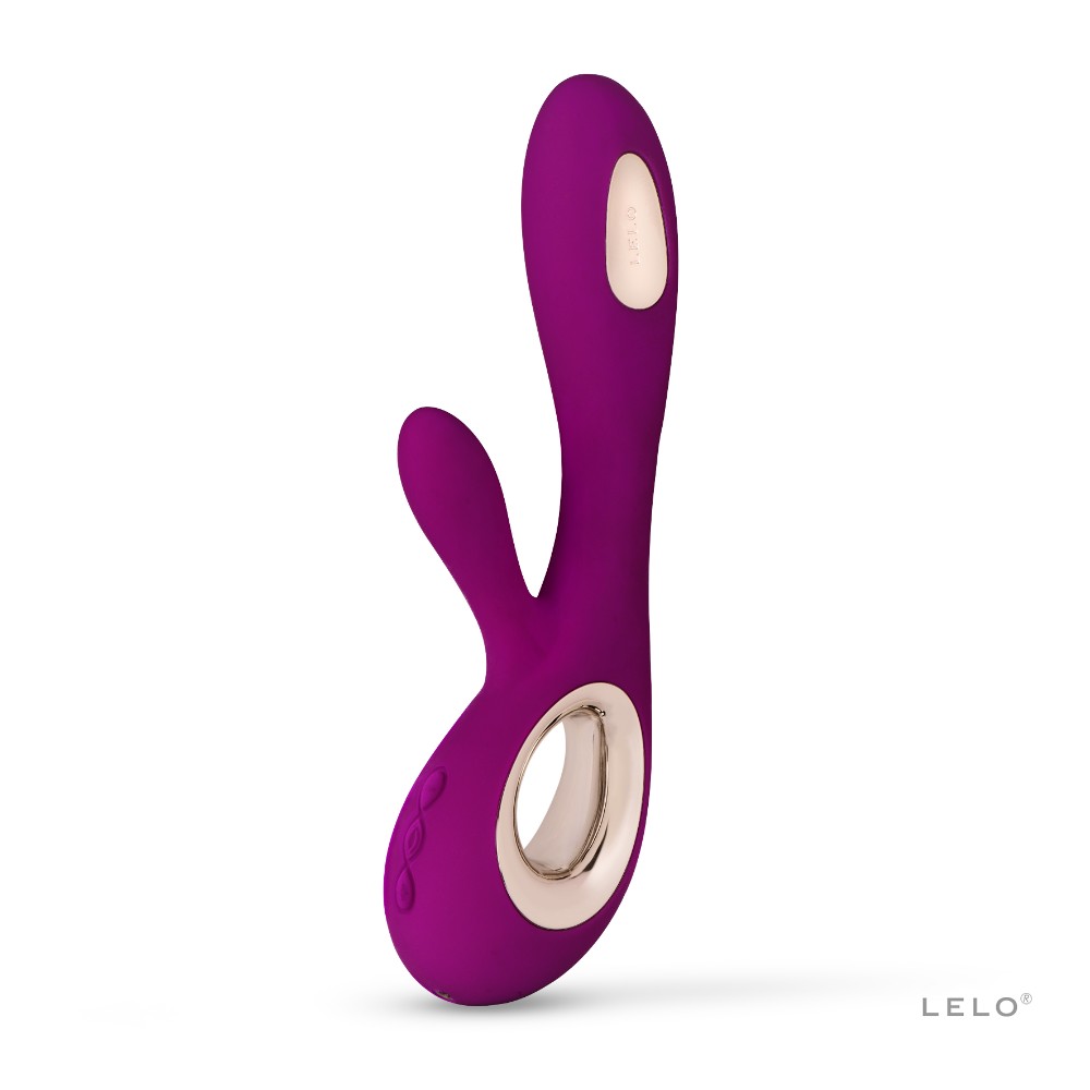 Lelo Soraya Wave Deep Rose G-Bölgesi & Klitoris Özel Rabbit Vibratör