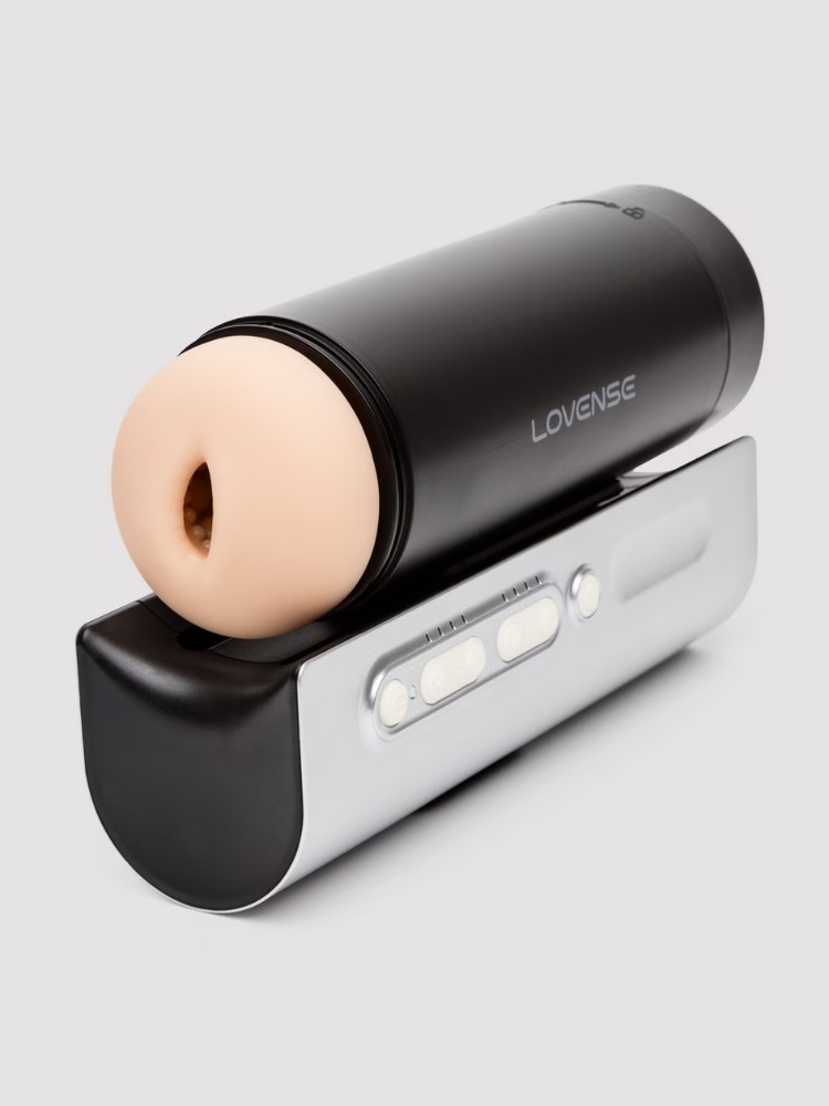 Lovense  App Kontrol Solace Pro Automatic Thrusting Masturbator Black