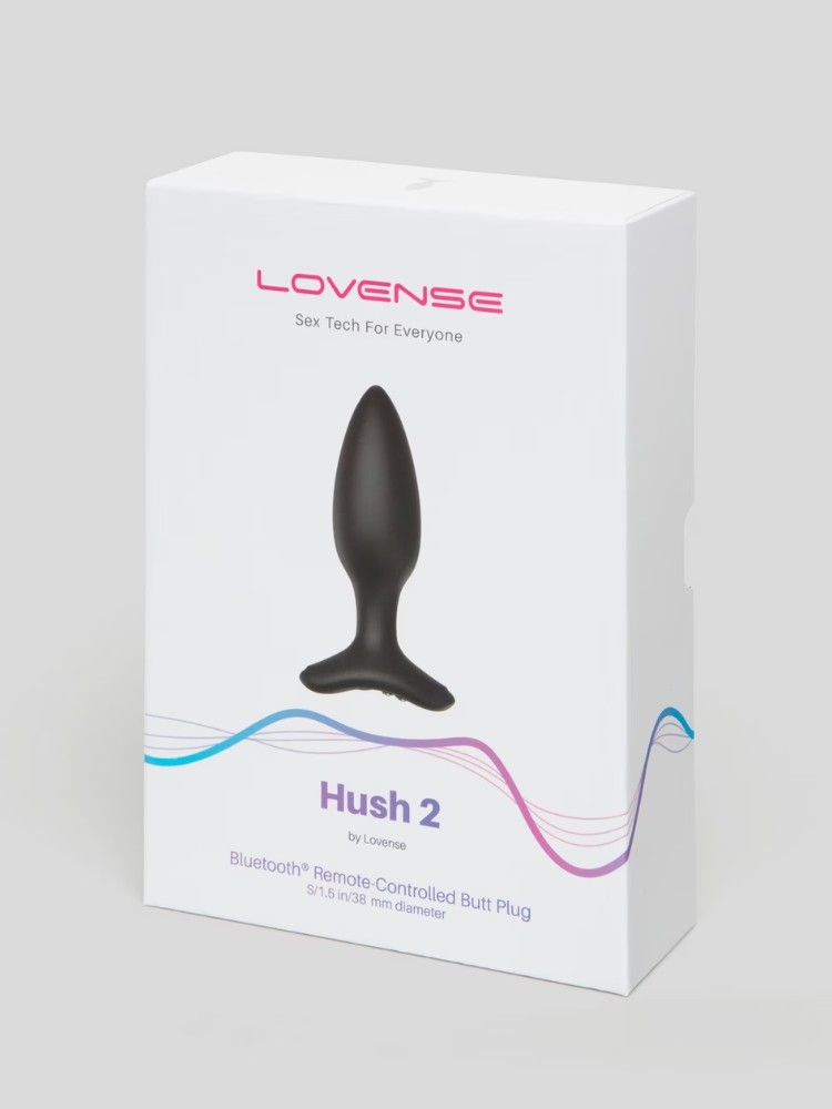 Lovense Hush 2 Akıllı Telefon Kontrollü 1.5 İnch Anal Plug