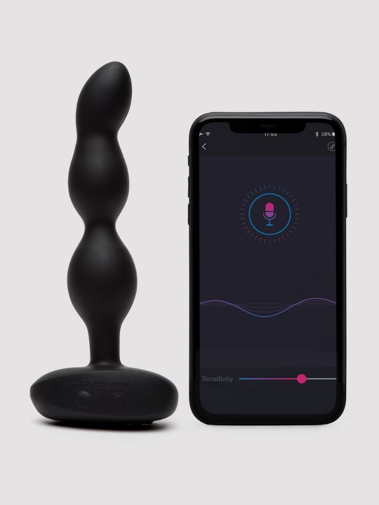 Lovense Ridge Telefon Kontrollü Boğumlu Titreşimli Anal Plug