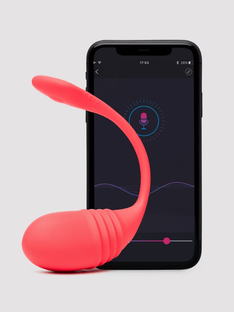 Lovense Vulse App-Controlleds Thrusting & Vibrating Egg Vibratör