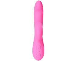 Pearly Dil Hareketi Yapabilen Şarjlı G-Bölgesi ve Klitoris Uyarıcı Mor Vibratör