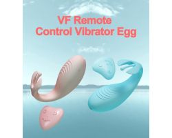 Wowyes VF C-Bölgesi Uyarıcı 10 Modlu Titreşimli Kumandalı Şarjlı Mavi Vibratör