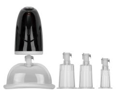 Kadınlara Özel Güçlü Vakum Özellikli Göğüs ve Vajina Pompası+3 Başlıklı