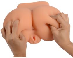 Realistik 2 İşlevli 5 Kg Büyük Boy Kalça Vajina ve Anüs