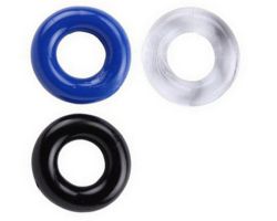 3 Farklı Renkte Süper Esnek Penis Halkası