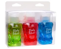 Mini Body Heat 3'Lü Masaj Yağı Seti