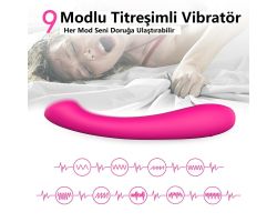 Ana 9 Fonksiyonlu Ultra Esnek Silikon Vibratör
