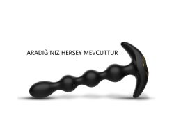 Austin 9 Modlu Titreşimli Kumandalı Esnek Boğumlu Anal Plug Vibratör