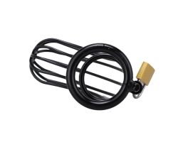 Bonilove Metal Chastity Cage Fetiş Kilitli Penis Kafesi