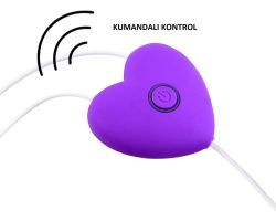 Detector 10 Modlu Titreşimli Kumandalı Şarjlı 3 Adet Göğüs Ucu Klipsleri