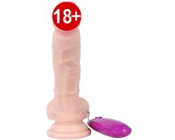 Dildo Series 18 Cm 10 Modlu Titreşimli Realistik Penis