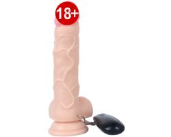 Dildo Series 19 Cm 10 Modlu Titreşimli Realistik Penis