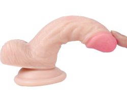 Dildo Series Vincy  Strap On 13 Cm Anal Ve Vajinal Kullanılabilen Realistik Penis
