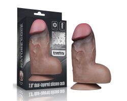 Dual Layer Platinyum Silikon 18 Cm Ultra Gerçekci Realistik Penis