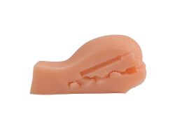 Emily Solid Full Silikon Titreşimli Yapay Vajina Mastürbatör