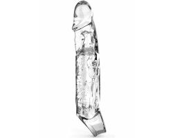 GetReal Extension Uzatmalı 19 Cm Silikon Penis Kılıfı 