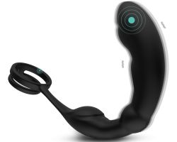 Gino 9 Modlu Titreşimli Penis Halkası&Prostat Vibratör