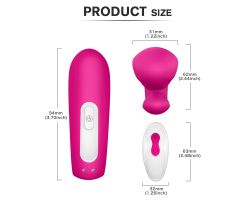 Enjoy-Rct 9 Fonksiyonlu Titreşimli Klitoris ve G-Bölgesi Uyarıcı Kumandalı Vibratör