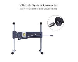 Hismith Sex Makineleri İçin Tasarlanmış 18 Cm Anal ve Vajinal Silikon Plug