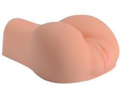 Hosokawa Realistik Suni Vajina ve Anüs Titreşimli Mastürbatör