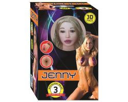 Jenny 2000 gr 3 İşlevli Ses Özellikli ve Titreşimli Şişme Bebek