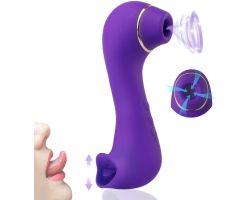 Kaylee 10 Emiş Modlu & 10 Modlu Dil Hareketli Mini Vibratör