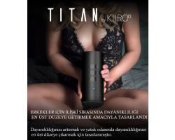 Kiiroo Titan İnteraktiv Uygulamalı Lüks Akıllı Otomatik Mastürbatör